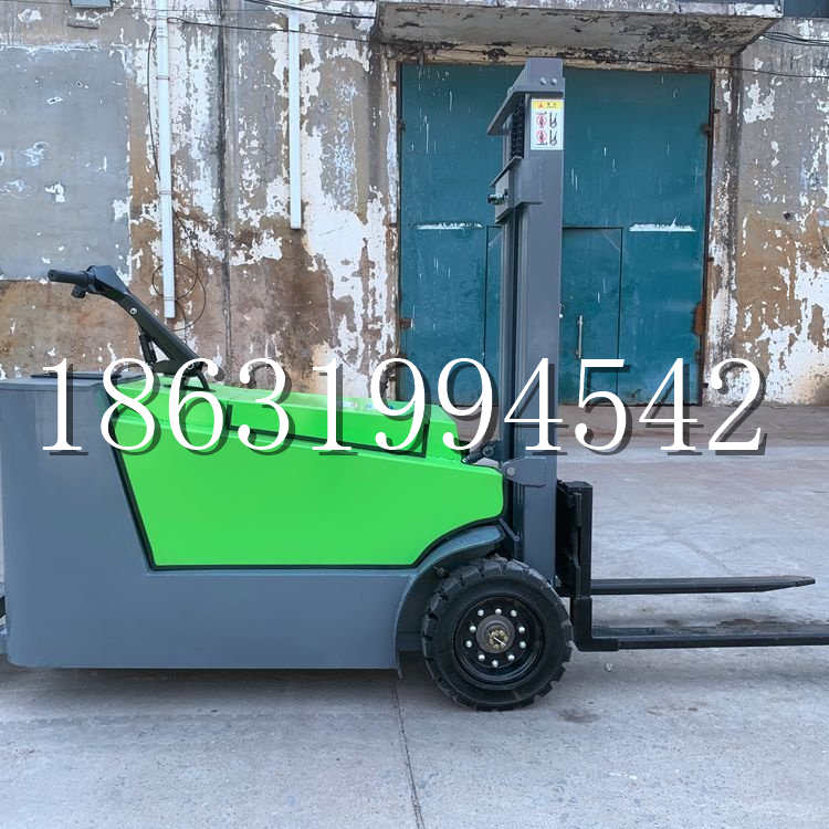 丹巴县小型电动叉车1吨2吨步行站驾式电瓶堆高充电装卸车液压升降车铲车